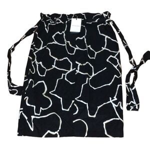 Who What Wear Women’s Belted Paperbag Skirt. XL